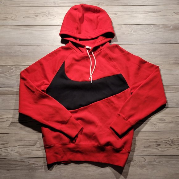 Nike Sportswear Swoosh Tech Fleece Pullover Hoodie Men's Sz S [DD8222-657] - Picture 1 of 6
